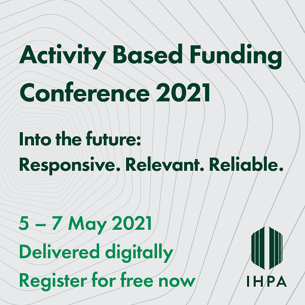 IHPA - Activity Based Funding Conference - 2021