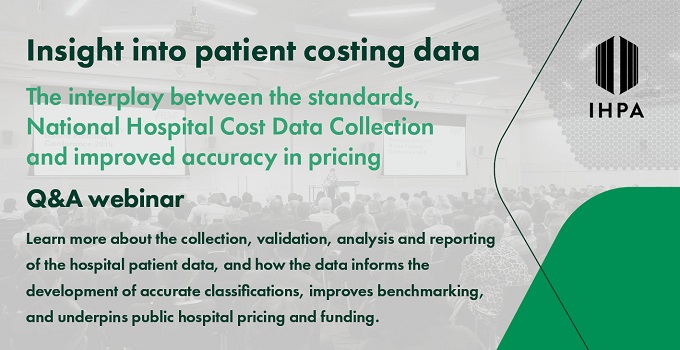 Insight into patient costing data