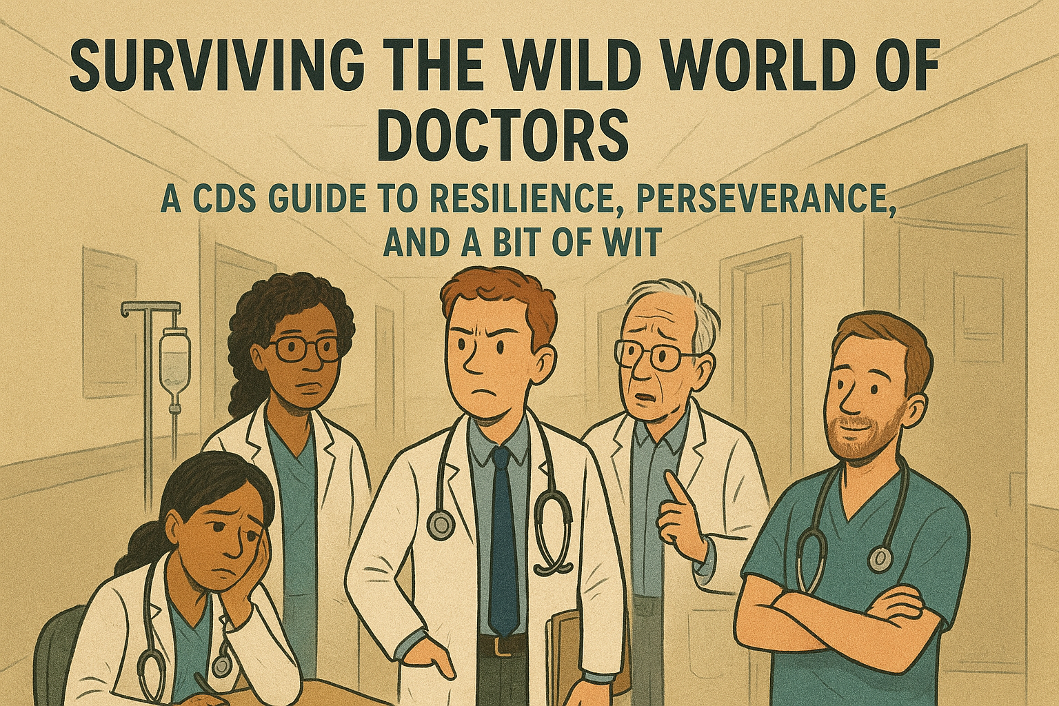 Surviving the Wild World of Doctors: A CDS Guide to Resilience, Perseverance, and a Bit of Wit