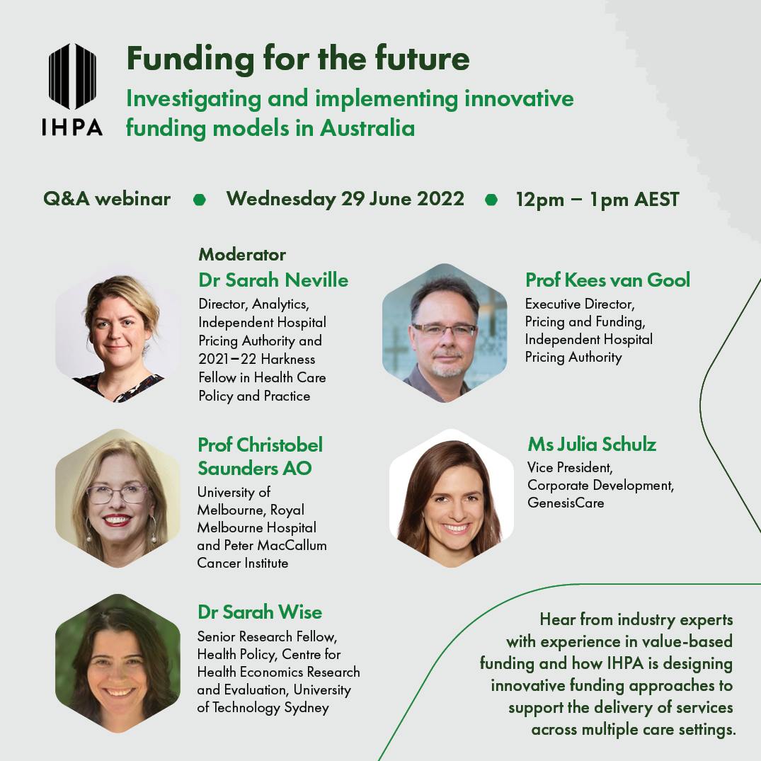 Funding for the future: Investigating and implementing innovative funding models in Australia
