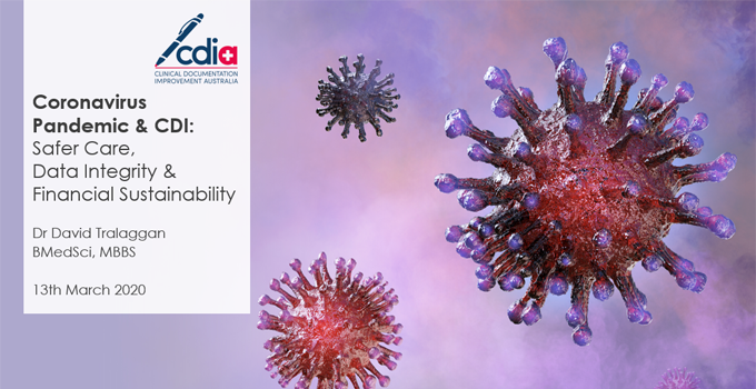 Webinar - Coronavirus Pandemic & CDI: Safer Care, Data Integrity & Financial Sustainability