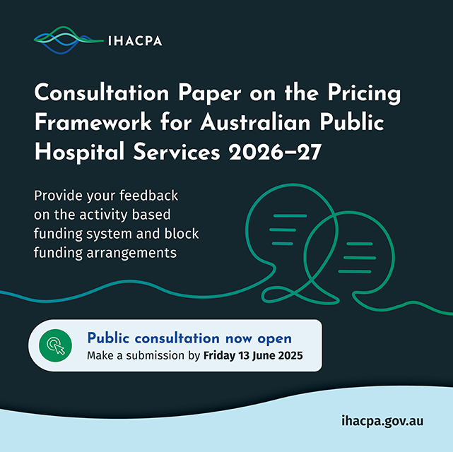 IHACPA public consultation
